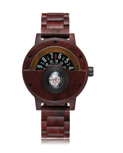 Carregar imagem no visualizador da galeria, Relógio de Madeira Bussola