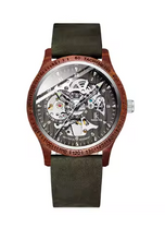 Carregar imagem no visualizador da galeria, Relógio de Madeira Automático Cyber