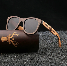 Carregar imagem no visualizador da galeria, Óculos de Madeira Arte Design