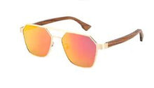 Carregar imagem no visualizador da galeria, Óculos de Madeira Metálico
