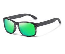 Carregar imagem no visualizador da galeria, Óculos de Madeira Black Sport