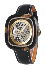 Carregar imagem no visualizador da galeria, Relógio de Madeira Resina Quadrado