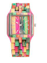 Carregar imagem no visualizador da galeria, Relógio de Madeira Collor Full