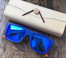 Carregar imagem no visualizador da galeria, Óculos de Madeira Blue