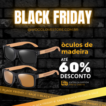 Carregar imagem no visualizador da galeria, Óculos de Madeira Outdoors
