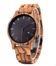 Carregar imagem no visualizador da galeria, Relógio de Madeira Will