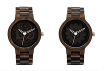 Carregar imagem no visualizador da galeria, Relógio de Madeira 3D