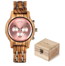 Carregar imagem no visualizador da galeria, Relógio de Madeira M9