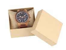 Carregar imagem no visualizador da galeria, Relógio de Madeira Militar