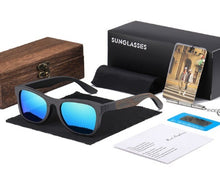 Carregar imagem no visualizador da galeria, Óculos de Madeira Black Full 3