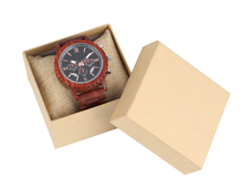 Carregar imagem no visualizador da galeria, Relógio de Madeira Militar