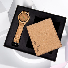 Carregar imagem no visualizador da galeria, Relógio de Bamboo / Carteira