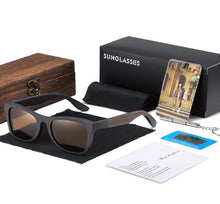 Carregar imagem no visualizador da galeria, Óculos de Madeira Black Full 3