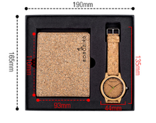 Carregar imagem no visualizador da galeria, Relógio de Bamboo / Carteira