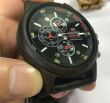 Carregar imagem no visualizador da galeria, Relógio de Madeira Cronógrafo