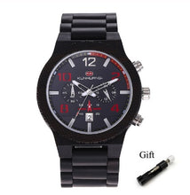 Carregar imagem no visualizador da galeria, Relógio de Madeira Militar 2