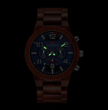 Carregar imagem no visualizador da galeria, Relógio de Madeira Militar 2