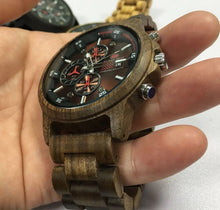 Carregar imagem no visualizador da galeria, Relógio de Madeira Cronógrafo