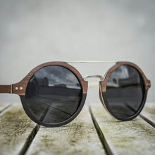 Carregar imagem no visualizador da galeria, Óculos de Madeira Round