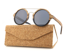 Carregar imagem no visualizador da galeria, Óculos de Madeira Round