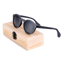 Carregar imagem no visualizador da galeria, Óculos de Madeira Retrô Black