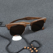 Carregar imagem no visualizador da galeria, Óculos de Madeira Half