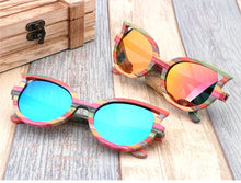 Carregar imagem no visualizador da galeria, Óculos de Madeira Olho de Gato