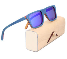 Carregar imagem no visualizador da galeria, Óculos de Madeira Blue