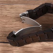 Carregar imagem no visualizador da galeria, Relógio de Madeira Quadrado