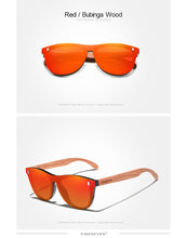 Carregar imagem no visualizador da galeria, Óculos de Madeira lente Plana