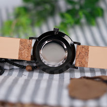 Carregar imagem no visualizador da galeria, Relógio de Madeira Cork Strap