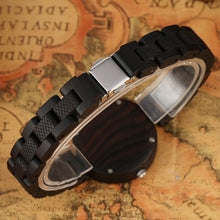 Carregar imagem no visualizador da galeria, Relógio de Madeira Feminino