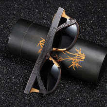 Carregar imagem no visualizador da galeria, Óculos de Madeira Black Full