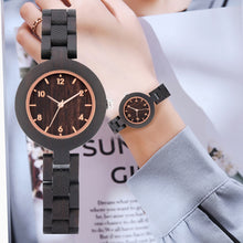 Carregar imagem no visualizador da galeria, Relógio de Madeira Feminino