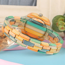 Carregar imagem no visualizador da galeria, Relógio de Madeira Color