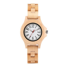 Carregar imagem no visualizador da galeria, Relógio de Madeira Feminino