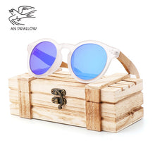 Carregar imagem no visualizador da galeria, Óculos de Madeira Céu Azul