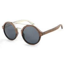 Carregar imagem no visualizador da galeria, Óculos de Madeira Round
