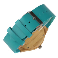 Carregar imagem no visualizador da galeria, Relógio de Madeira Blue Aguá