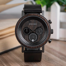 Carregar imagem no visualizador da galeria, Relógio de Madeira Elegant