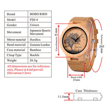Carregar imagem no visualizador da galeria, Relógio Madeira Eco