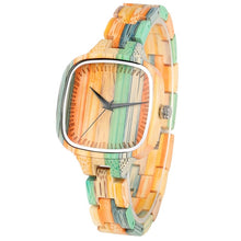 Carregar imagem no visualizador da galeria, Relógio de Madeira Color