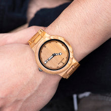 Carregar imagem no visualizador da galeria, Relógio de Madeira Limon