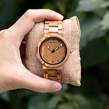 Carregar imagem no visualizador da galeria, Relógio de Madeira Limon