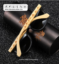 Carregar imagem no visualizador da galeria, Óculos de Madeira Black Round