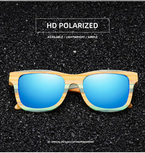 Carregar imagem no visualizador da galeria, Óculos de Madeira Colorido Brasil