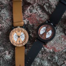 Carregar imagem no visualizador da galeria, Relógio de Madeira Cronógrafo