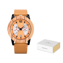 Carregar imagem no visualizador da galeria, Relógio de Madeira Cronógrafo