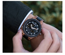 Carregar imagem no visualizador da galeria, Relógio de Madeira Digital Cronógrafo