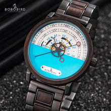 Carregar imagem no visualizador da galeria, Relógio de Madeira Mecanizado